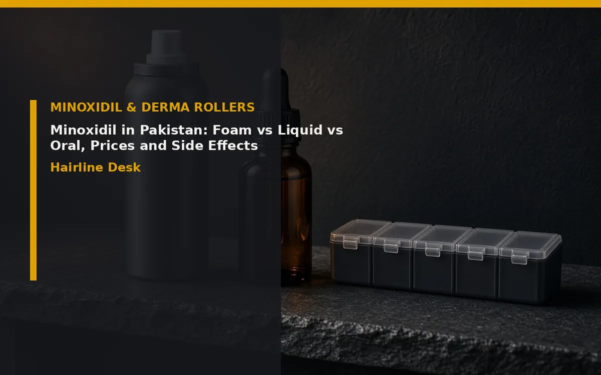 Minoxidil in Pakistan: Foam vs Liquid vs Oral, Prices and Side Effects